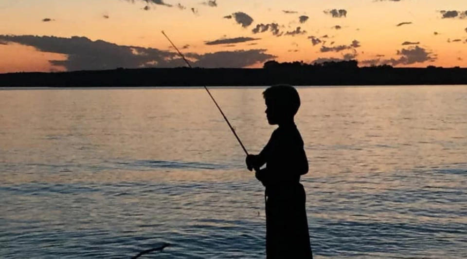 Kid Fishing